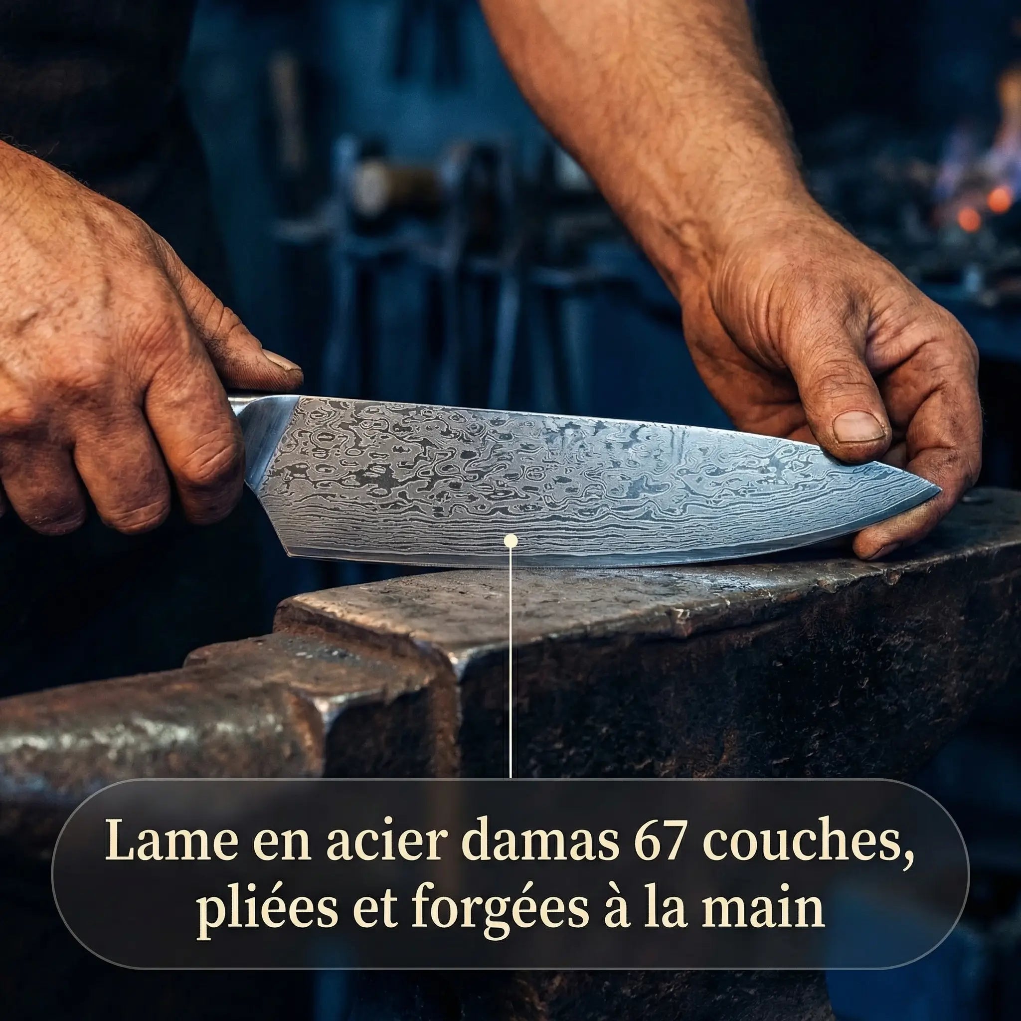 Couteau Damas